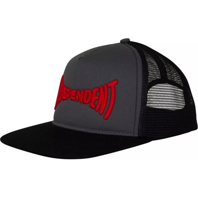 INDEPENDENT SPAN MESH TRUCKER Structured Char/Black
