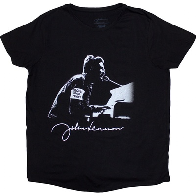 John Lennon People For Peace Black L Дамски Риза (<![CDATA[JLTS03LB03]]>)