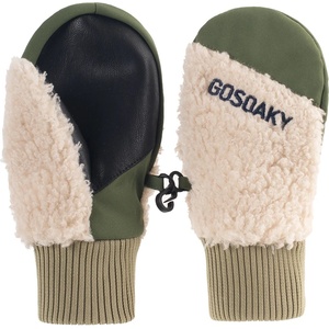 GOSOAKY Детски ръкавици GOSOAKY Kid's Donkey Work Gloves - Bronze Green / Teddy - размер 146/158 (EU) (202-8369-0111)