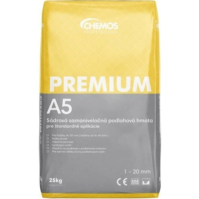 Chemos Premium A5 sadrová 500 25 kg