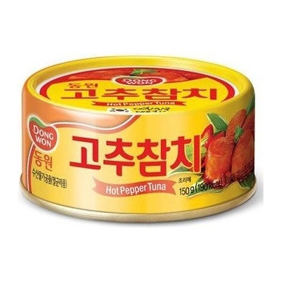 Dong Won tuňák v oleji s chilli plech 135 g