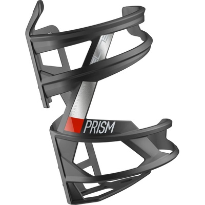 Elite Поставка за бутилка Elite Prism Carbon Right Bottle holders - Schwarz / Rot - размер One Size (870-3509-0211)