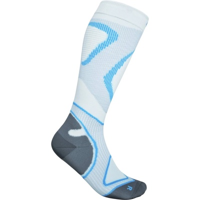 Bauerfeind Sports Дамски чорапи за бягане Bauerfeind Sports Women's Run Performance Compr. Socks Running socks - White - размер 39-42 (207-1603-0215)