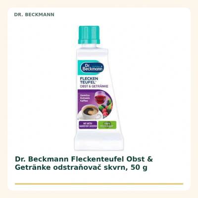 Dr. Beckmann Flecken Teufel Obst & Getranke odstraňovač škvŕn 50 ml