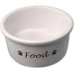 Dog fantasy Керамична купа бяла Food 600 мл