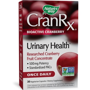 Nature's Way CranRx Червена боровинка, 500 mg, 30 капсули, Nature’s Way (15289)