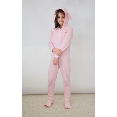Overal Růžový zajíček ponožky
