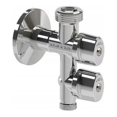 ARCO kombinovaný pračkový ventil s odbočkou 1/2\'x3/4\'x3/8\', anticalc, chrom | Zboží Auto