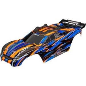 Traxxas каросерия Rustler 4X4 VXL оранжева (безскобова)