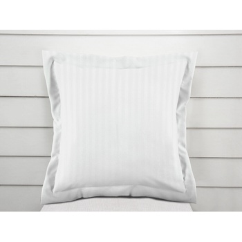 Biante damašek s lemom Atlas Grádl DM-015 biela - pásiky 8 mm 50 x 50 cm