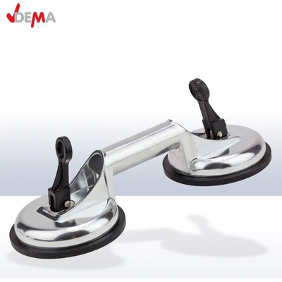 DEMA Вакуум за стъкло - двоен / Вакуум лапа gh100 Ф 11.8 см / dema 17155 / 120кг (dema 17155)