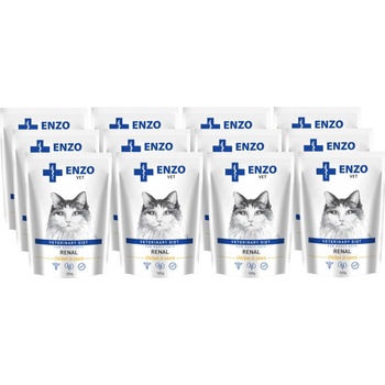 Enzo Vet Renal s kuracím mäsom v omáčke 12 x 100 g