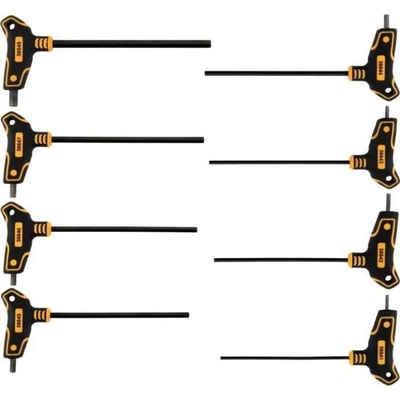 TOYA Комплект Т-образни шестограмни отвертки vorel, sw 2.5 - 10, 8 части (euro 56649)