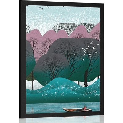Plakát moderní provedení džungle - 40x60 no frame