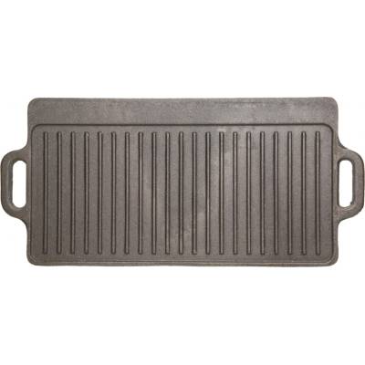 KitchenCraft Grilovacia panvica rebrovaná liatina KCCIGRID 45 x 23 cm
