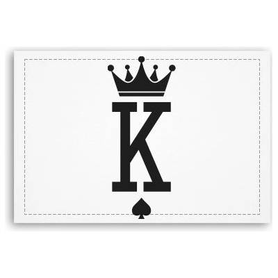 Fotoobraz 90x60 cm střední K as King