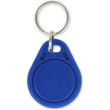 Prívesok na kľúče Elatec RFID Mifare čip 13 56 MHz modrý RFID-MF-KEY-BLUE