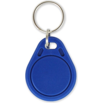 Prívesok na kľúče Elatec RFID Mifare čip 13 56 MHz modrý RFID-MF-KEY-BLUE