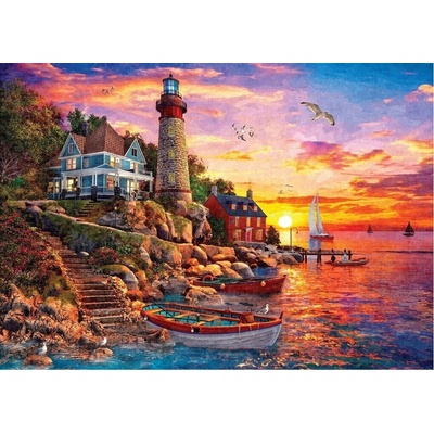 Art Magnificent Sunset 2000 dielov
