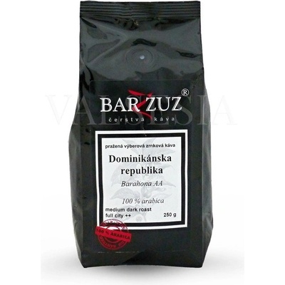 Barzzuz Dominikánska republika Barahona 100% Arabica 200 g