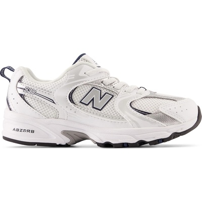 New Balance Детски маратонки NEW BALANCE Childrens 530 Trainers - White/Nvy