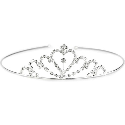Štrasová čelenka / korunka do vlasů crystal 1 ks
