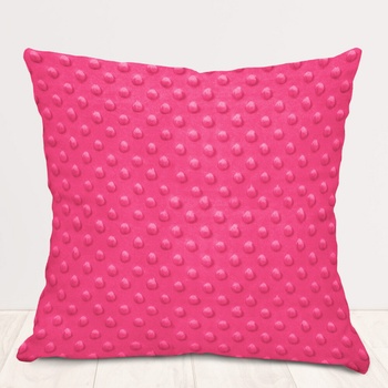 Biante Minky 3D bodky MKP-009 Fuchsiová 50 x 70 cm