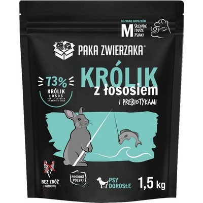 Paka Zwierzaka Siedme nebo Králik s lososom 1,5 kg