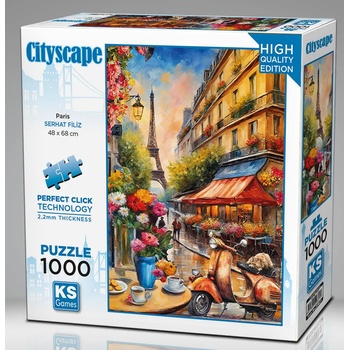 KS Games - Puzzle Paris - 1 000 piese