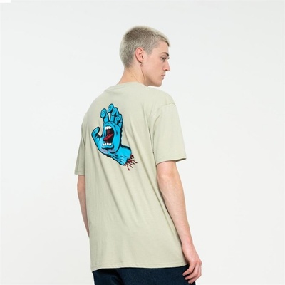 Santa Cruz Screaming Hand Chest t-shirt Nickel