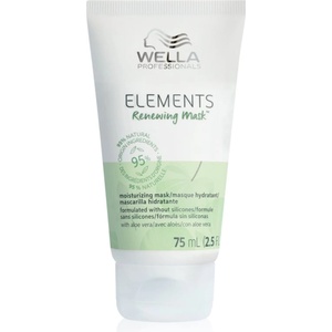 Wella Elements Renewing възстановяваща маска за блясък и мекота на косата 75ml
