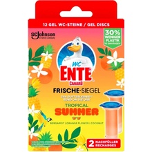 WC Ente Fresh Discs s vůní Tropical Summer náhradní balení 2 x 36 ml