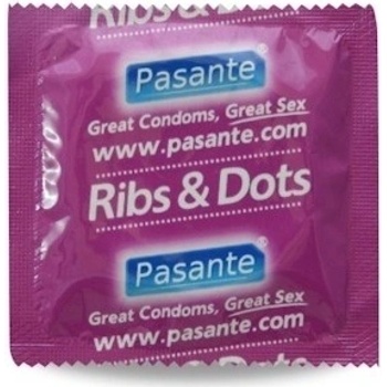 Pasante Ribs and Dots 1ks