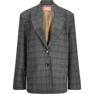 Jack & jones Сако Jack & jones Maya Ellis Relaxed Fit JJXX blazer - Grey (Dark Grey Melange / Check)