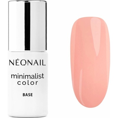 NEONAIL Minimalist Color Base podkladový lak na nehty s použitím UV/LED lampy odstín Peach Tone 7.2 ml