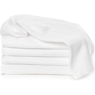 T-TOMI TETRA Cloth Diapers EXCLUSIVE COLLECTION White 70x70 5 ks