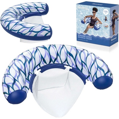 Bestway NOODLE CHAIR modrá,biela