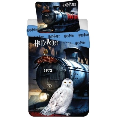 Jerry Fabrics bavlna obliečky - Harry Potter "Hogwarts Express" 140x200 70x90