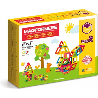 Magformers Môj prvý 54 ks