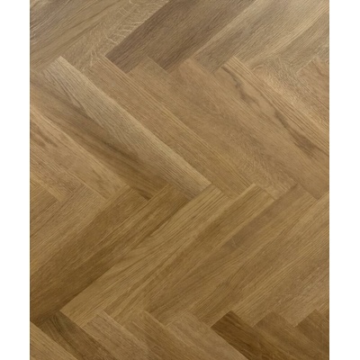 Dabex Herringbone Dub Natur Castle brown waxoil 2,058 m²