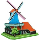 CubicFun 3D puzzle Holandský větrný mlýn 71 ks