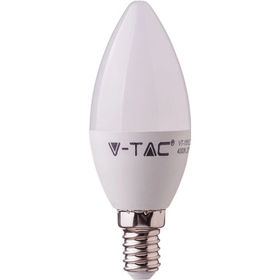 V-TAC PRO SAMSUNG LED žiarovka E14 C37 7W denná biela