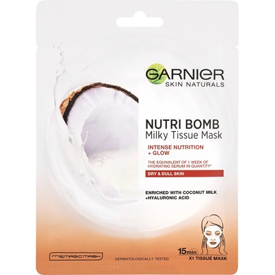 Garnier Skin Naturals Tissue Mask Coco 32 g