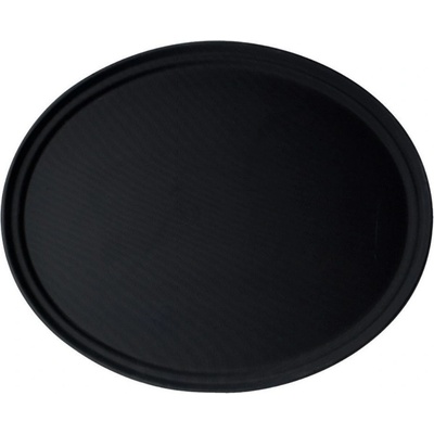 Cambro Camtread podnos protiskluzový oválný černá 73,5x60 cm