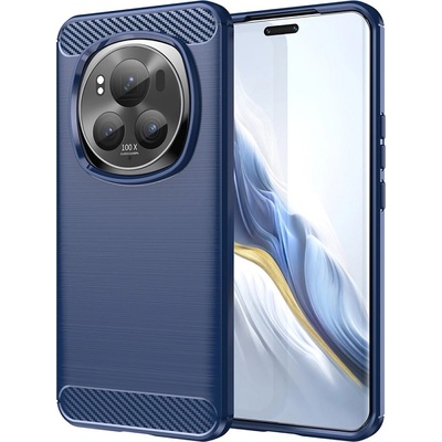 GKK Противоударен Калъф за Honor Magic 6 Pro, Premium Carbon Case, Син (5906601819553)