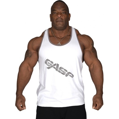 Gasp Vintage T-Back white tank tílko Gasp biela