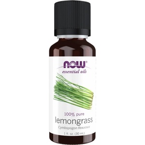 NOW Lemongrass Oil | 100% Pure Cymbopogon Flexuosus [30 мл]