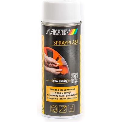 Motip 370-396533 Sprayplast 400ml bílá lesk
