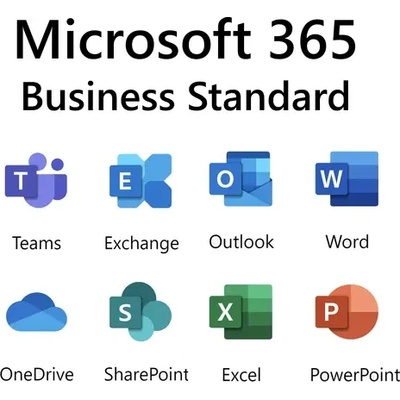 Microsoft Софтуер Microsoft 365 Business Standard (FS-SOFT-MS-OFF-365-BS)