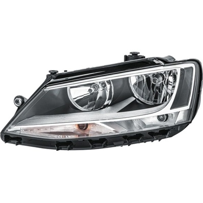HELLA přední světlo H7+H7 (el. ovládané + motorek) HELLA 1EL 010 395-011